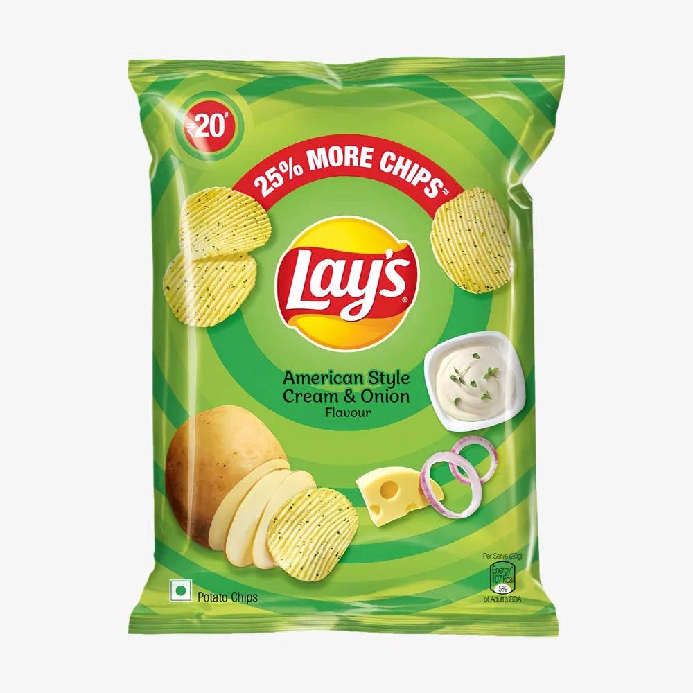 LAYS American Style Cream & Onion 48g