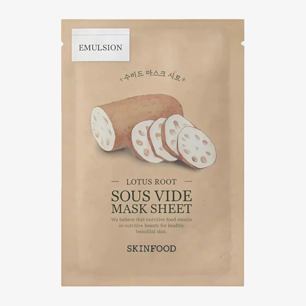 SKINFOOD Lotus Root Sous Vide Mask Sheet (1)