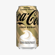 Coca Cola Holiday Creamy Vanilla ZERO 355ml