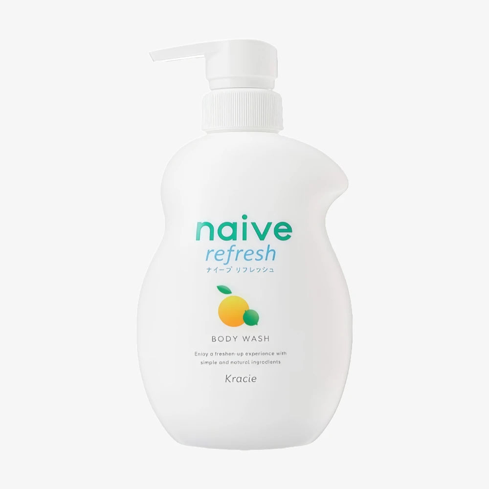 KRACIE Naive Refresh Lemon Body Wash 530ml