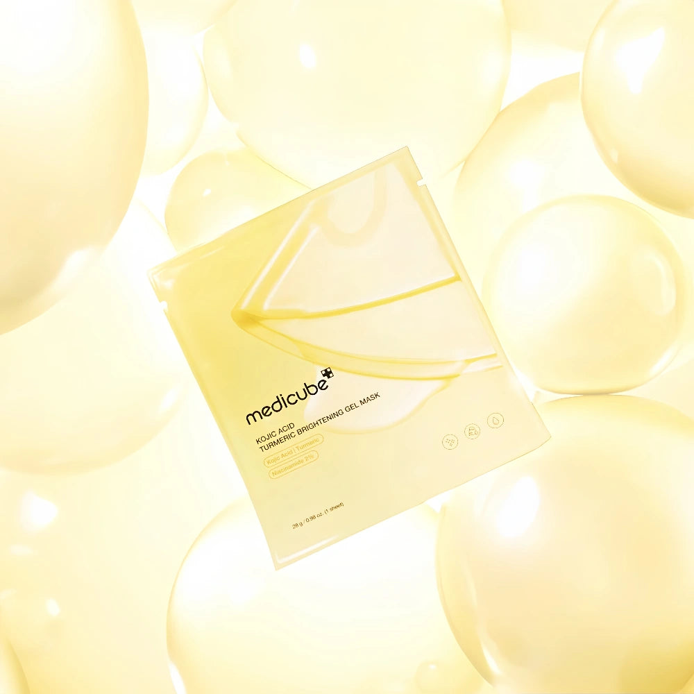 medicube Kojic Acid Turmeric Brightening Gel Mask 28g