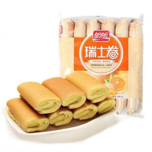 PANPAN Swiss Roll (Orange Flavor) 240g