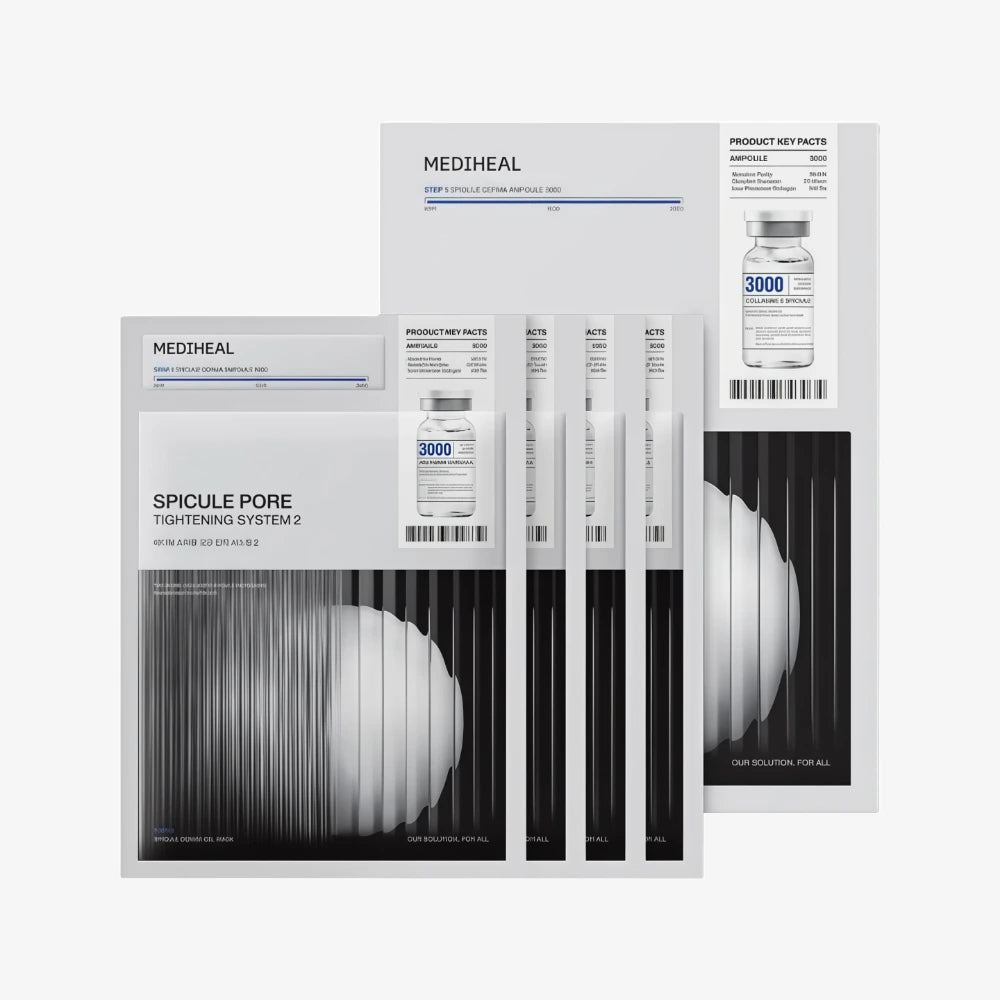 MEDIHEAL Spicule Pore Tightening System 2 Mask (4 Sheets)