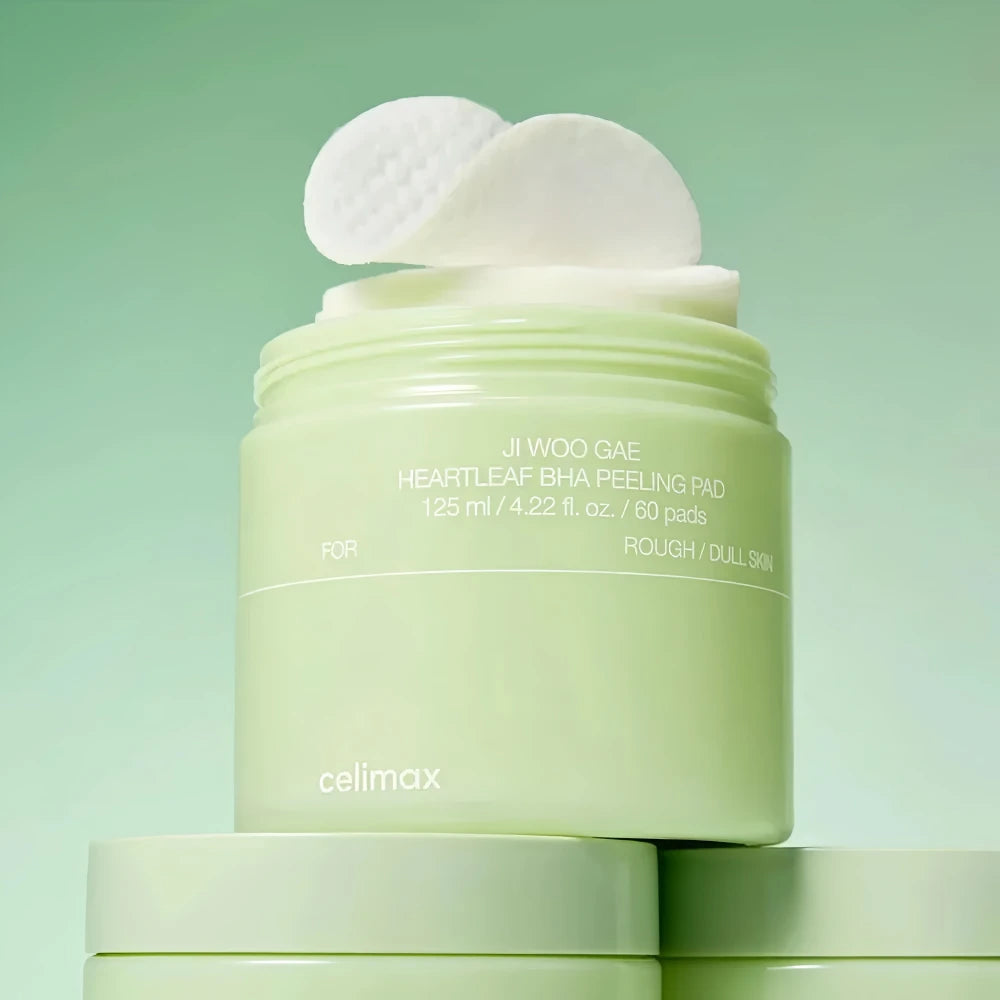 CELIMAX Ji Woo Gae Heartleaf BHA Peeling Pad 125ml / 60pads