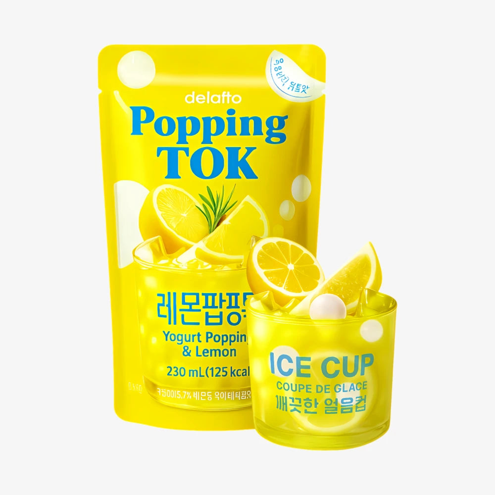BGF Popping Tok Yogurt Lemon 230ml