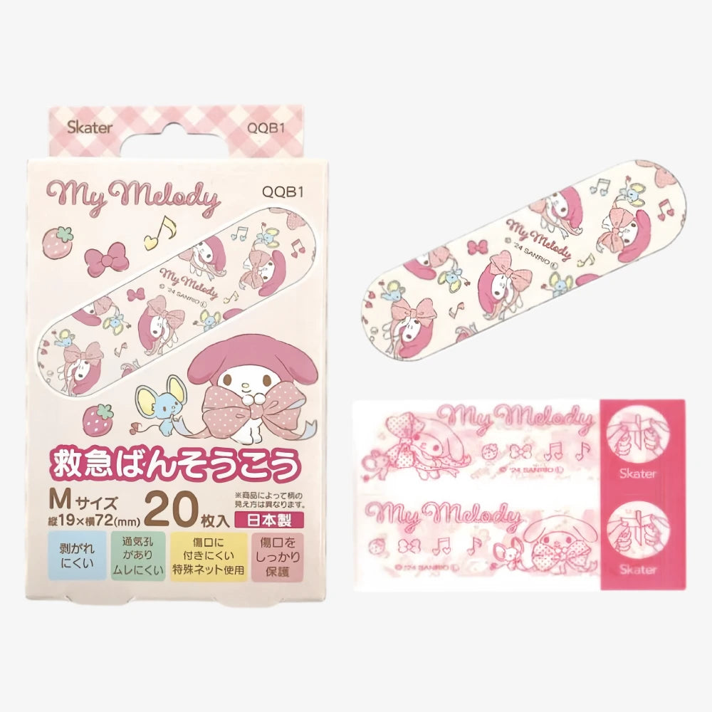 SKATER First Aid Bandages My Melody 20pcs