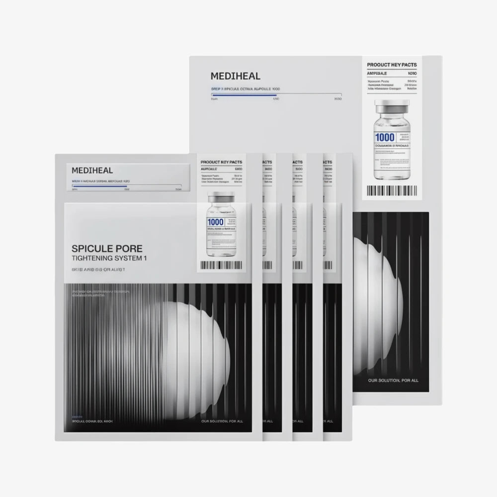MEDIHEAL Spicule Pore Tightening System 1 Mask (4 Sheets)