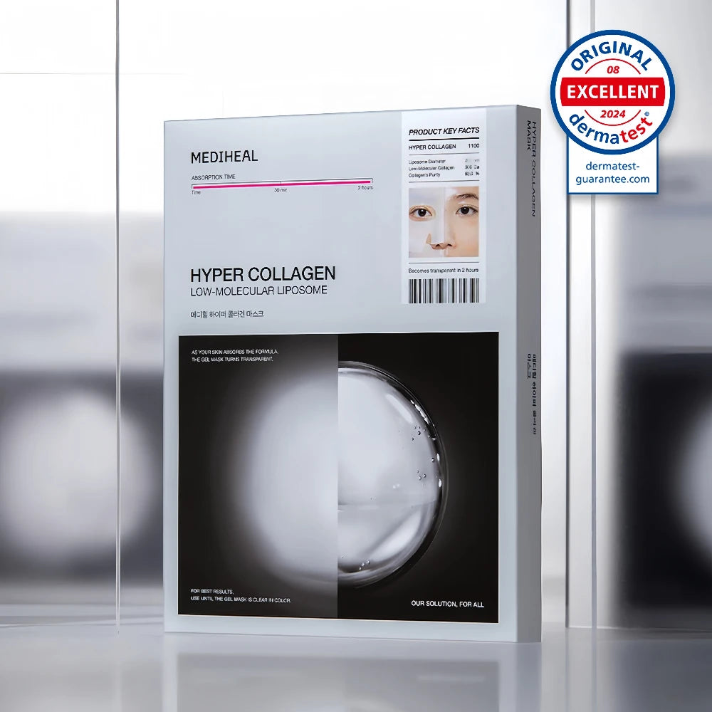 MEDIHEAL Hyper Collagen Mask (4 Sheets)