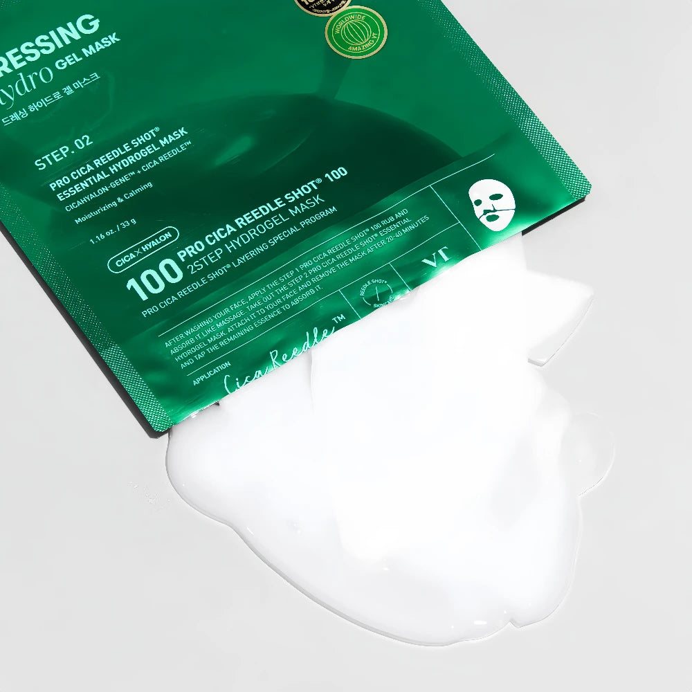 VT Pro Cica Reedle Shot 100 2 Step Hydrogel Mask