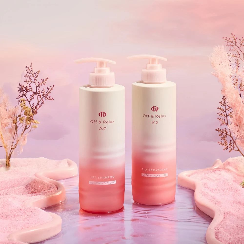 OFF RELAX Spa Shampoo Glossy Moisture 460ml