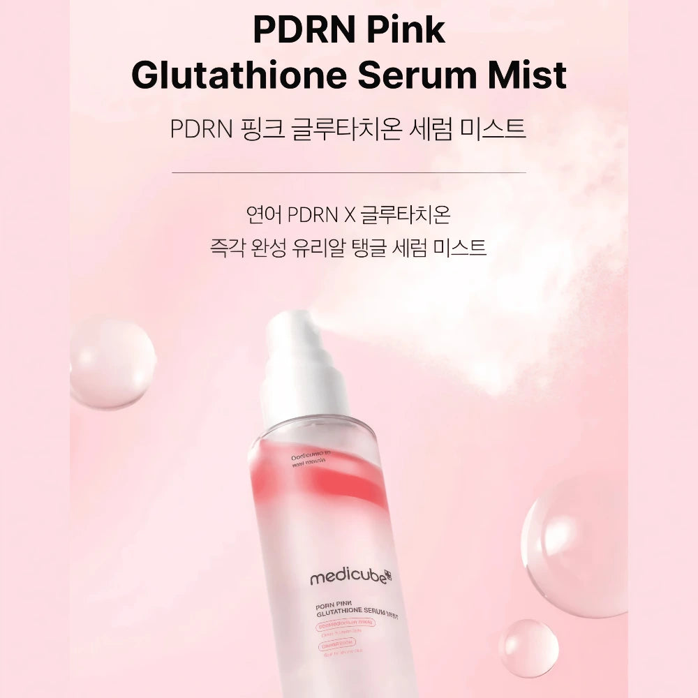 MEDICUBE PDRN Pink Glutathione Serum Mist 100ml – Axia Station
