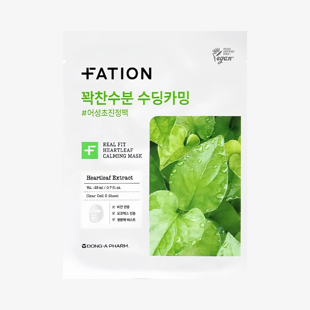 FATION Real Fit Heartleaf Calming Mask (1)
