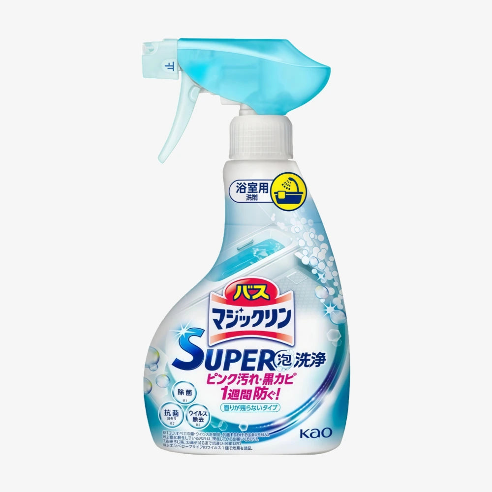 Spray nettoyant mousse super concentrée pour salle de bain KAO Magiclean 350 ml