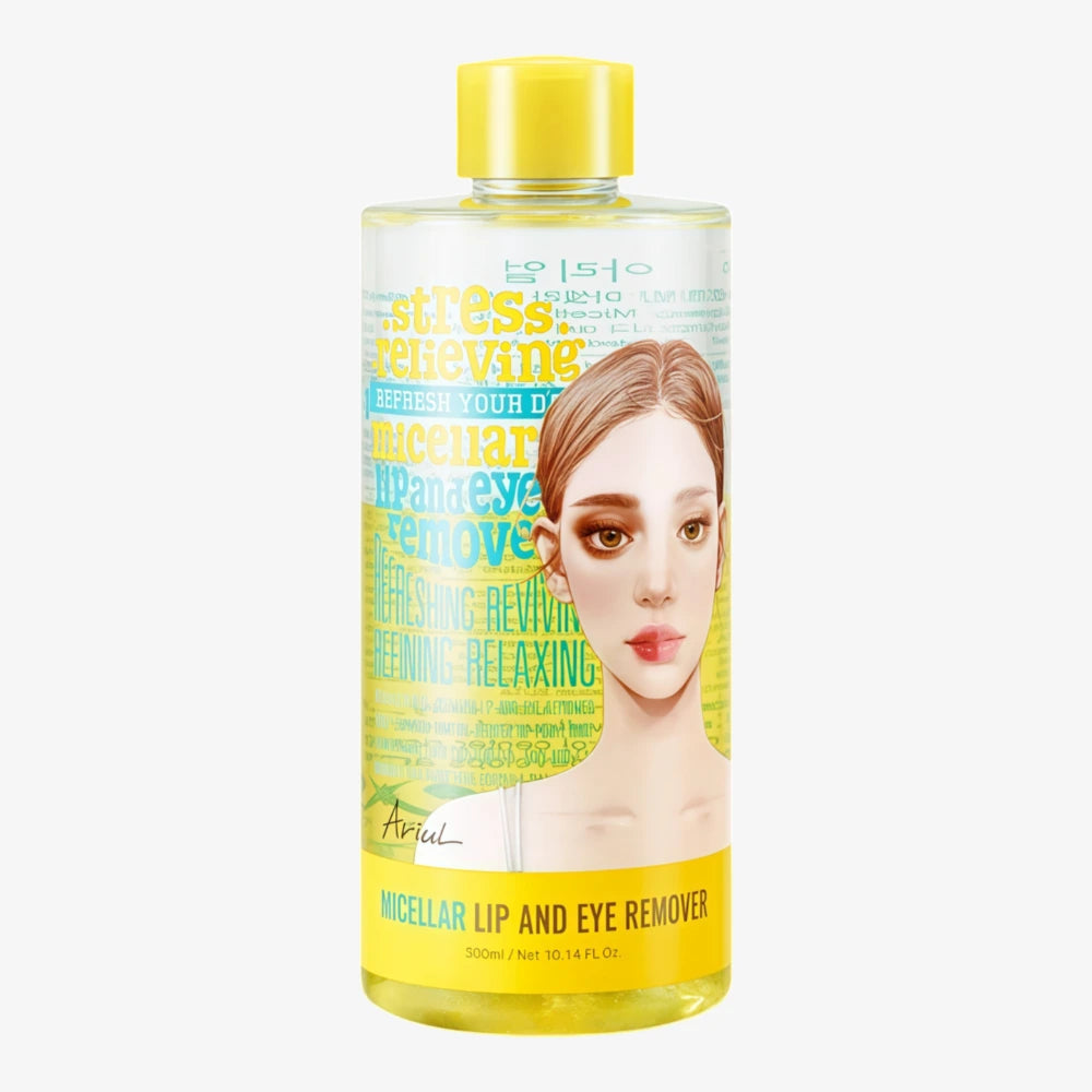 ARIUL Stress Relieving Micellar Lip and Eye Remover 300ml