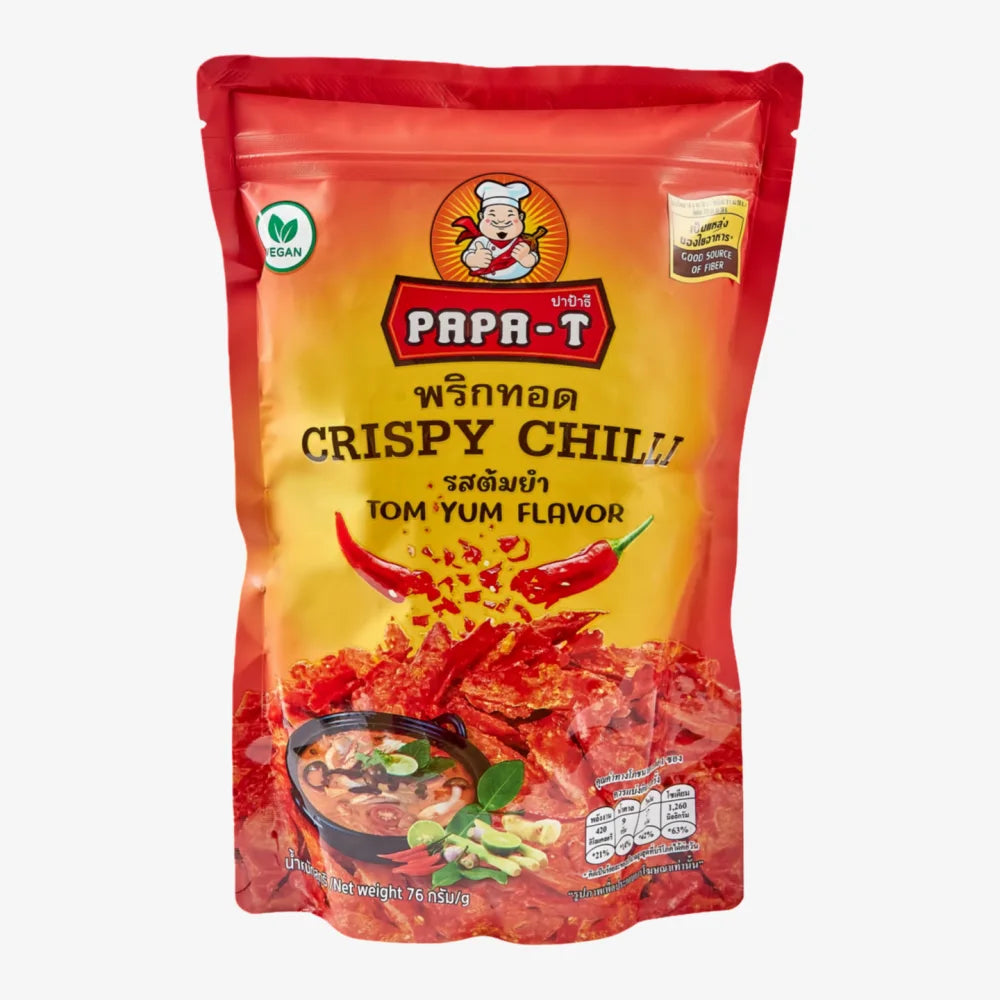 PAPA-T Crispy Chili (Tom Yum) 22g
