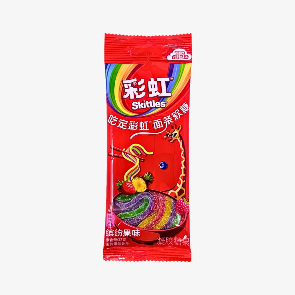 SKITTLES - Noodle Gummies(Assorted Fruit Flavor) 32g