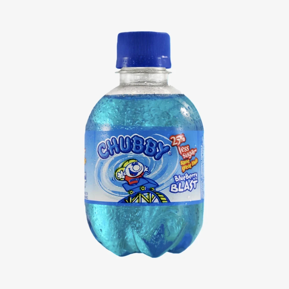 CHUBBY Blueberry Blast Soda - Trinidad & Tobago