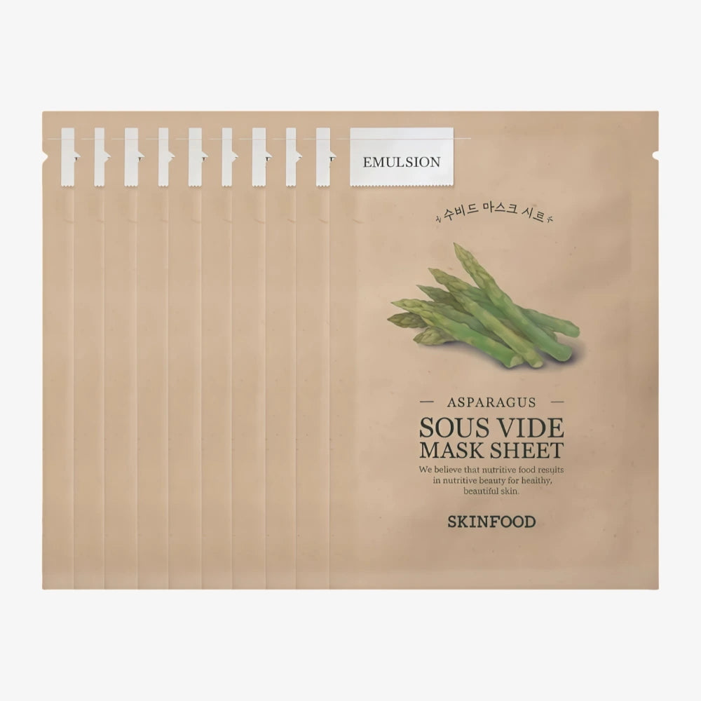 SKINFOOD Asparagus Sous Vide Mask Sheet (10)