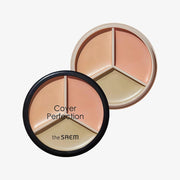 Correcteur THE SAEM Cover Perfection Triple Pot 01 Beige Correcteur