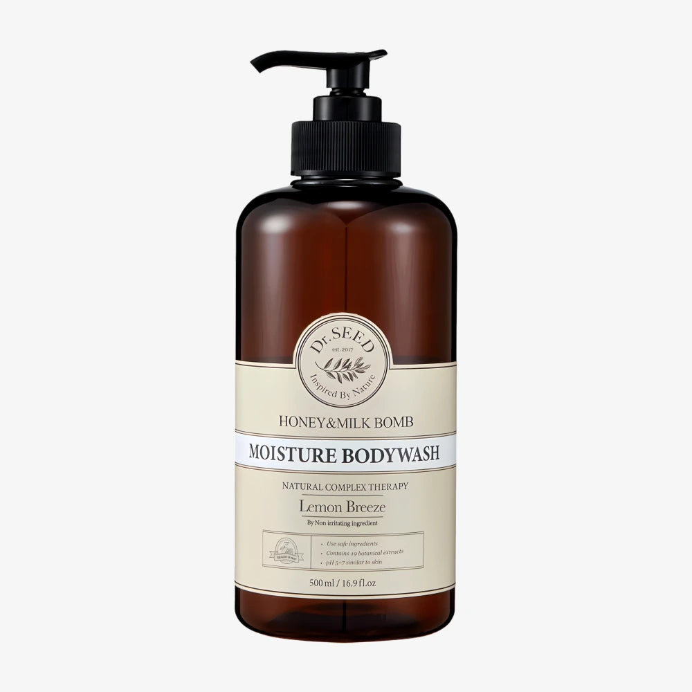DR.SEED Honey & Milk Bomb Moisture Body Wash 500ml