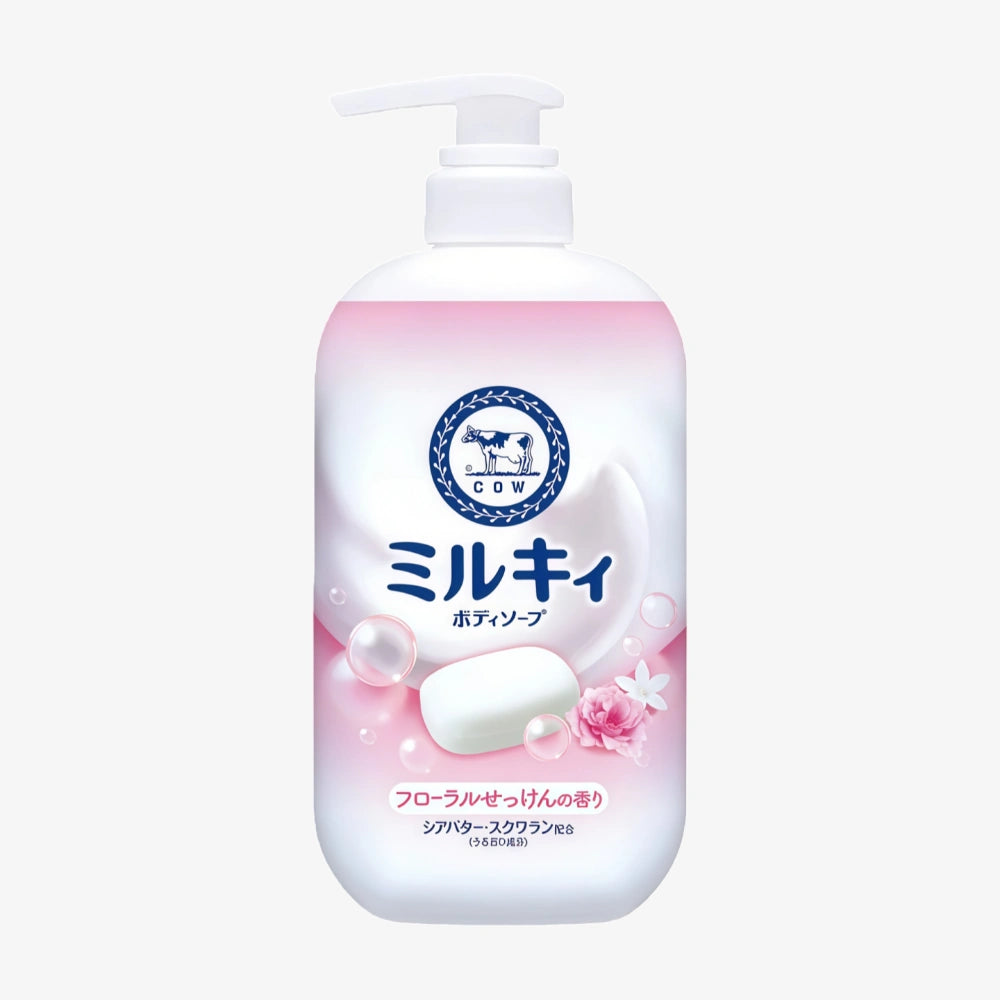 COW MILKY Body Wash Soap- Floral (500ml)