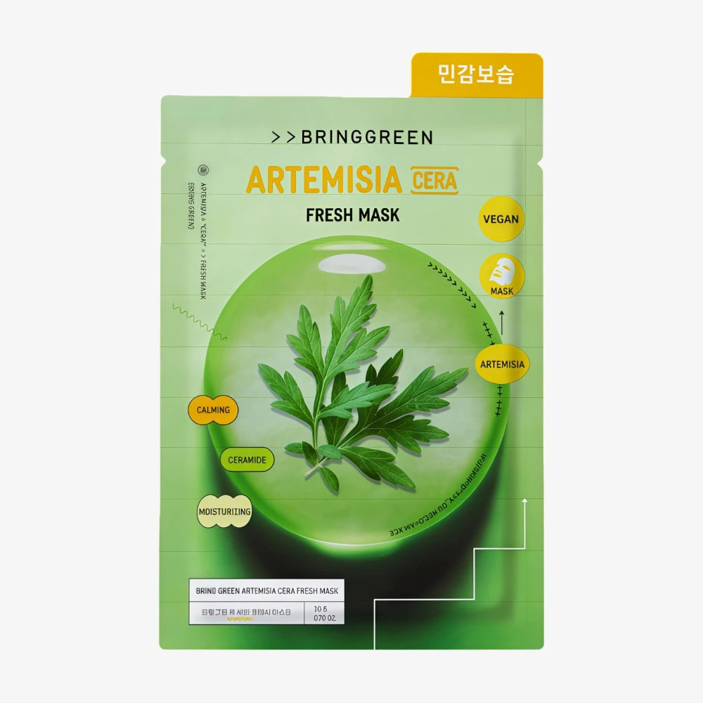 BRING GREEN Artemisia Fresh Mask 1pc