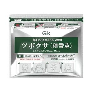 GIK Centella Glossy Mask 21pcs