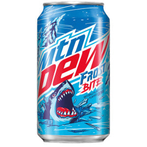 Mountain Dew Frost Bite Unique  Flavor 355ml