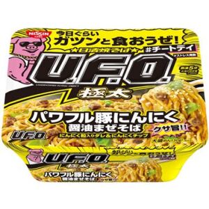 NISSIN UFO Yakisoba Garlic Soysauce Flavor 167g