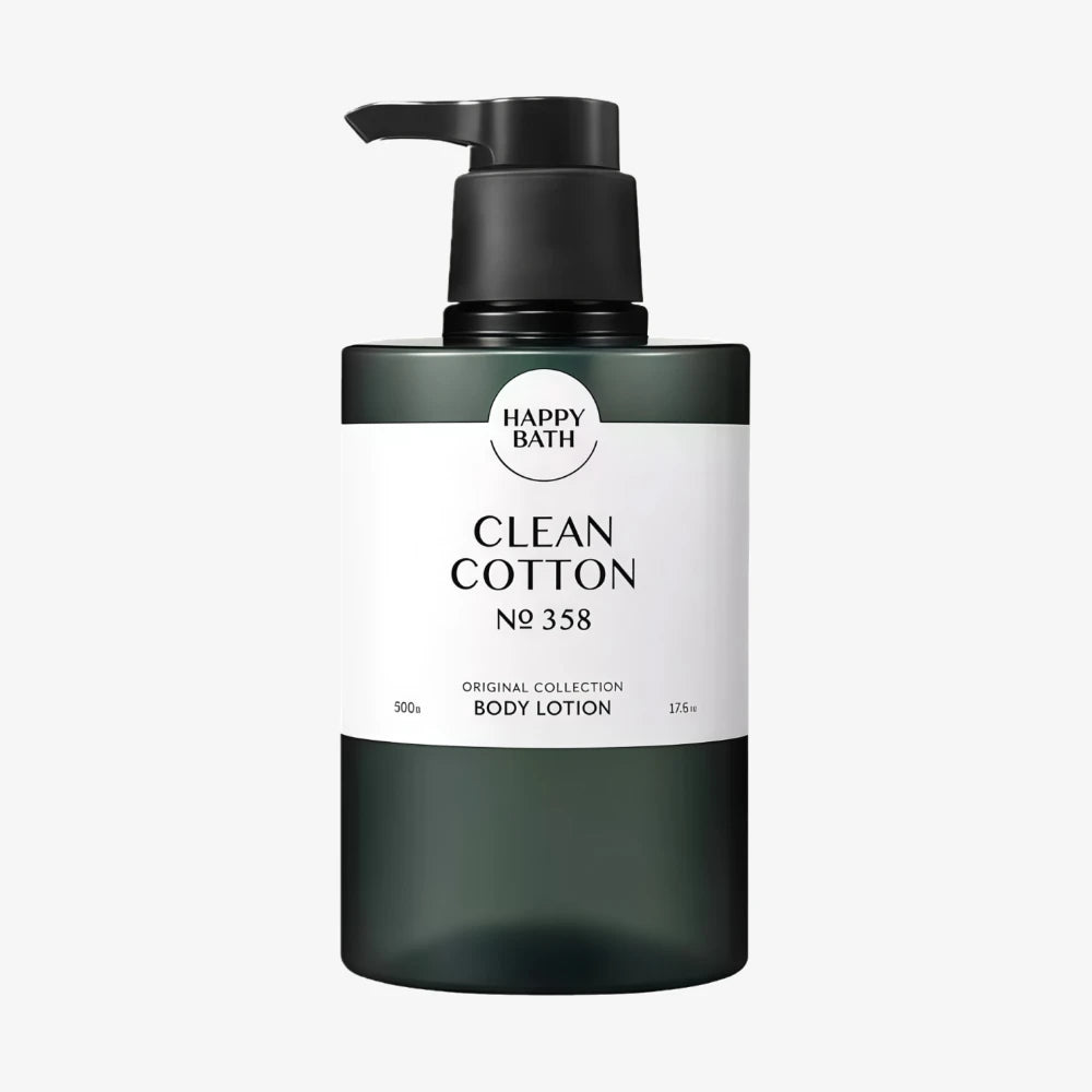 HAPPY BATH – Lotion corporelle Clean Cotton 500 g