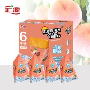 HUIYUAN Frozen Peach Juice Smoothie Bar 60ml *6