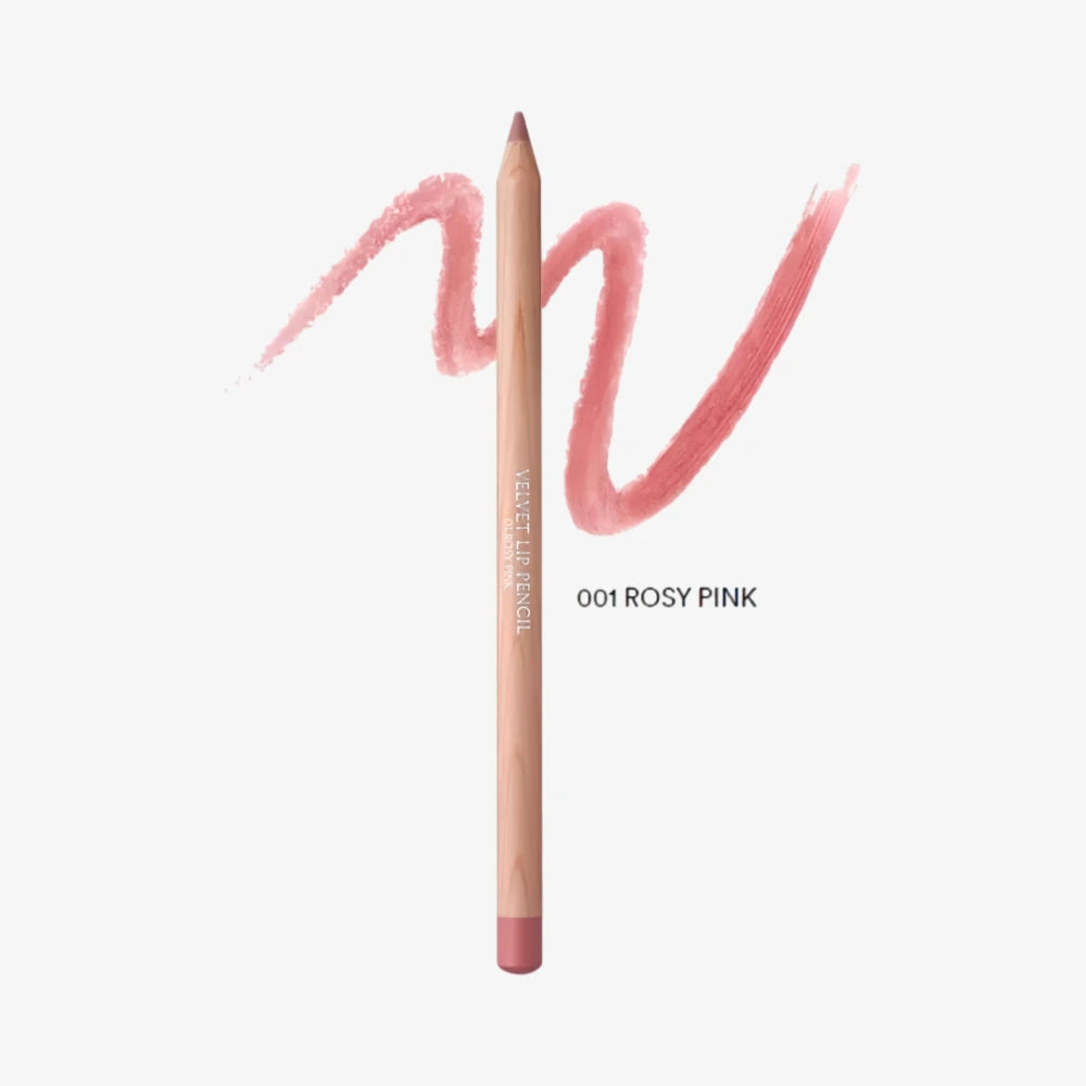 CLIO Velvet Lip Pencil 01 Rosy Pink