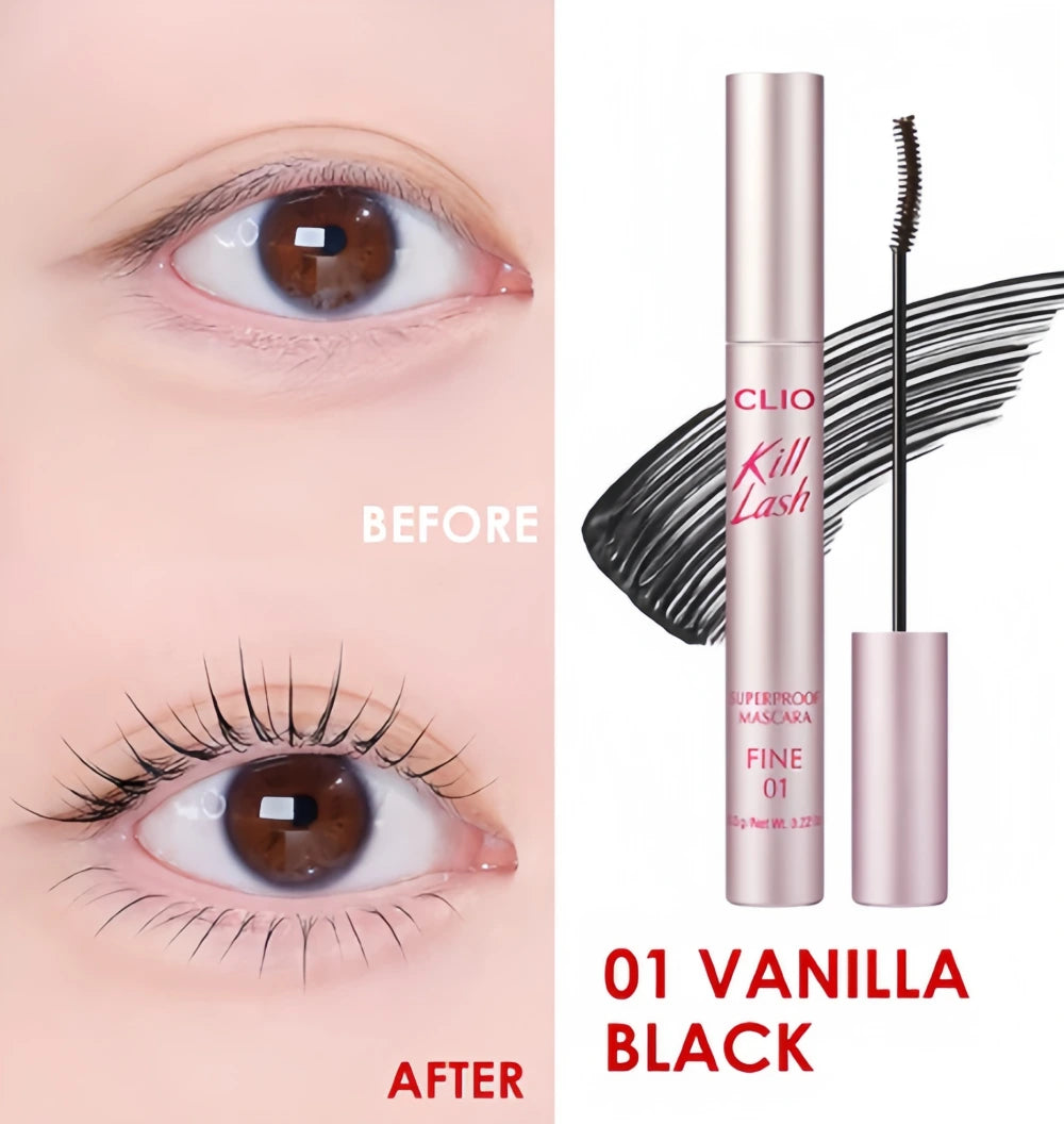 CLIO Kill Lash Superproof Mascara Fine 01 Black Noir