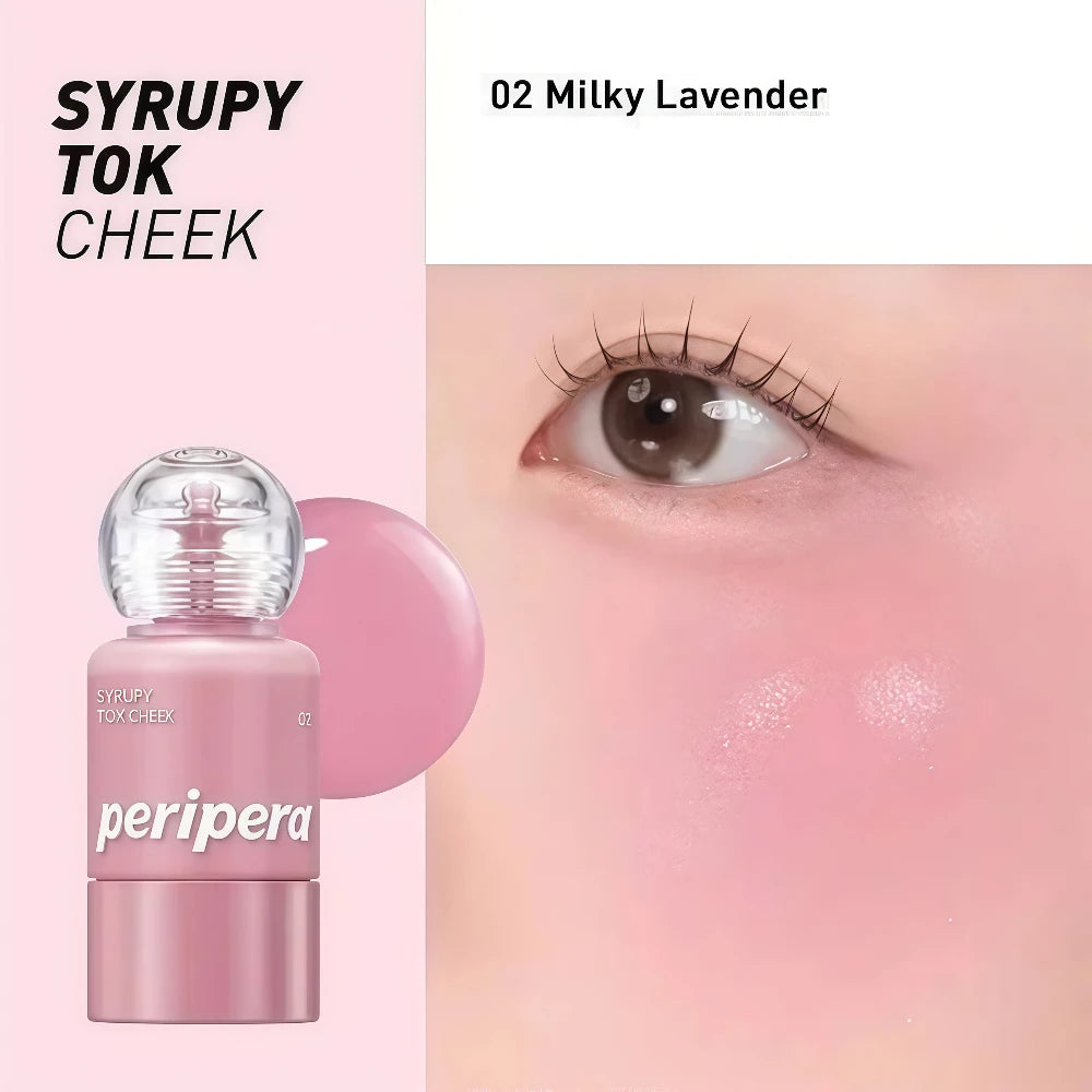PERIPERA Syrupy Tok Cheek 02 Milky Lavender