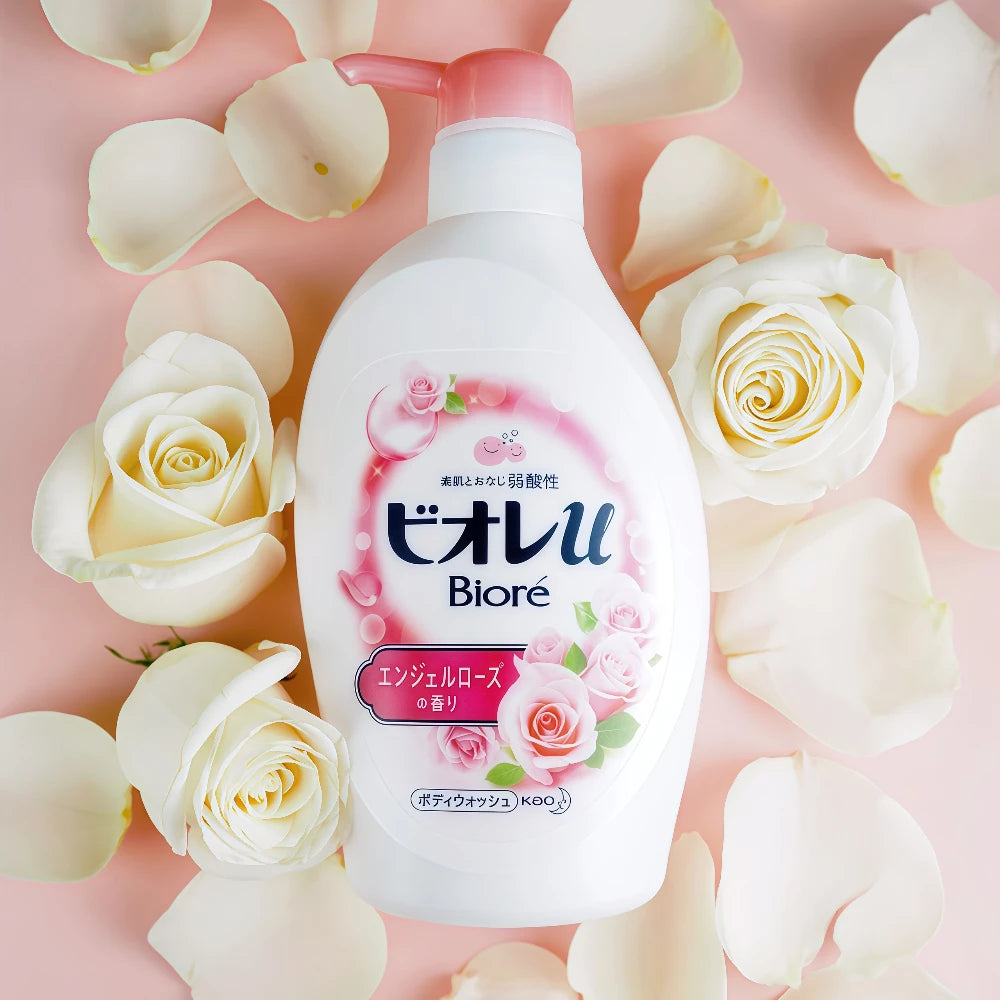 BIORE Body Wash Rose 480ml