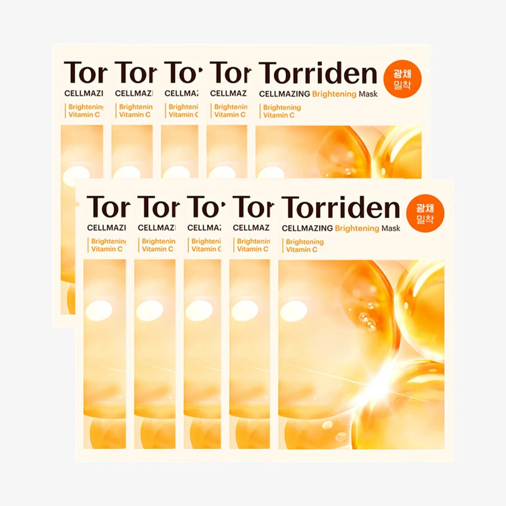 Torriden Cellmazing Vita C Brightening Mask 10 pcs