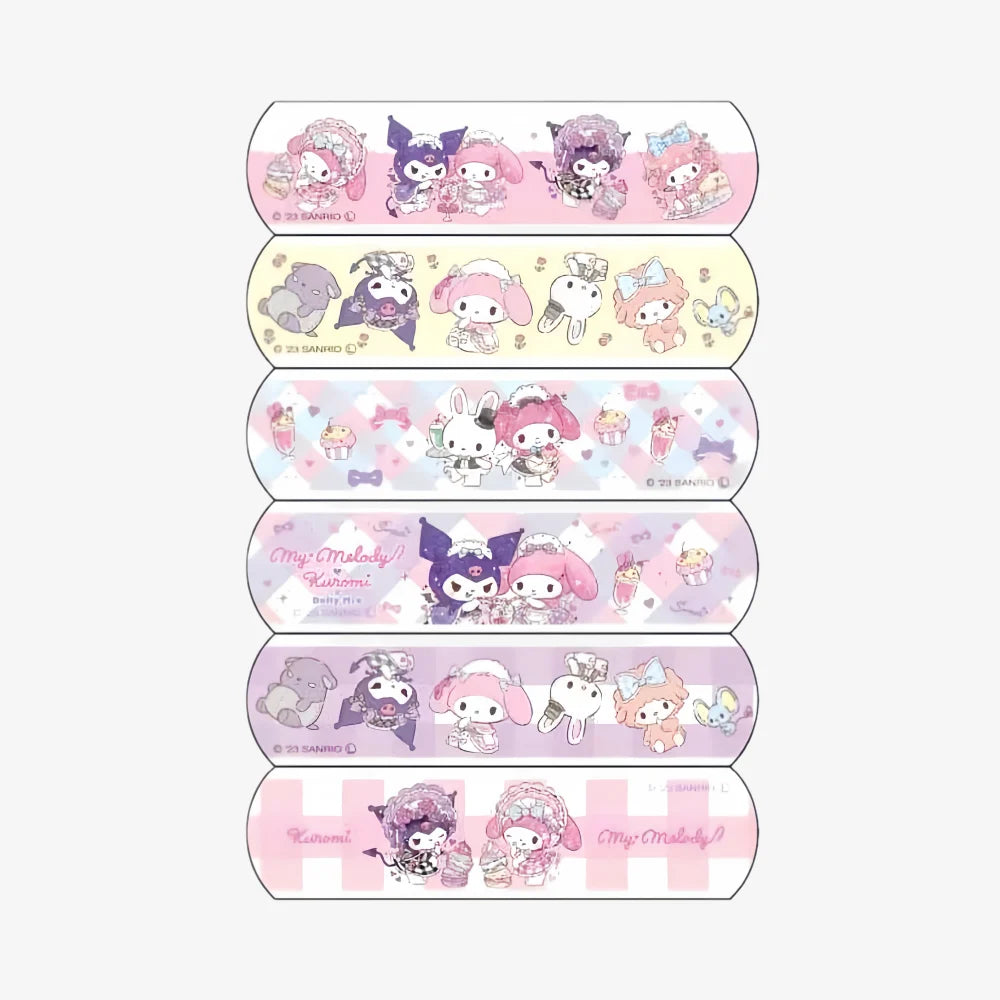 SANTAN Emergency Bandages Kuromi Dolly Mix 18pcs