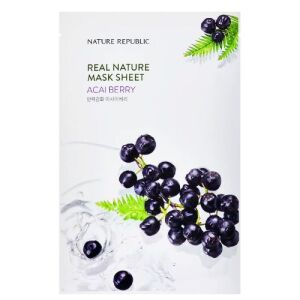 NATURE REPUBLIC Real Nature Mask Sheet Acaiberry