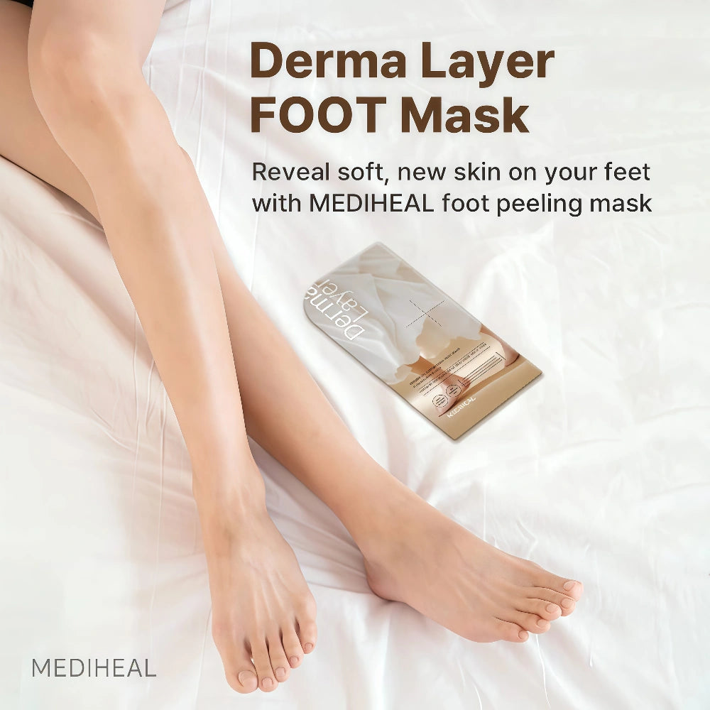 Masque pour les pieds MEDIHEAL Derma Layer (1 pièce)