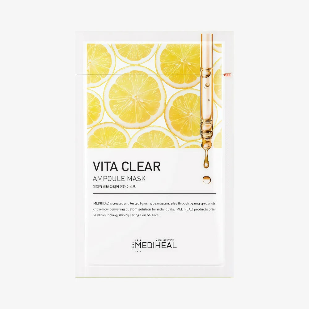MEDIHEAL Vita Clearing Ampoule Mask 1pcs