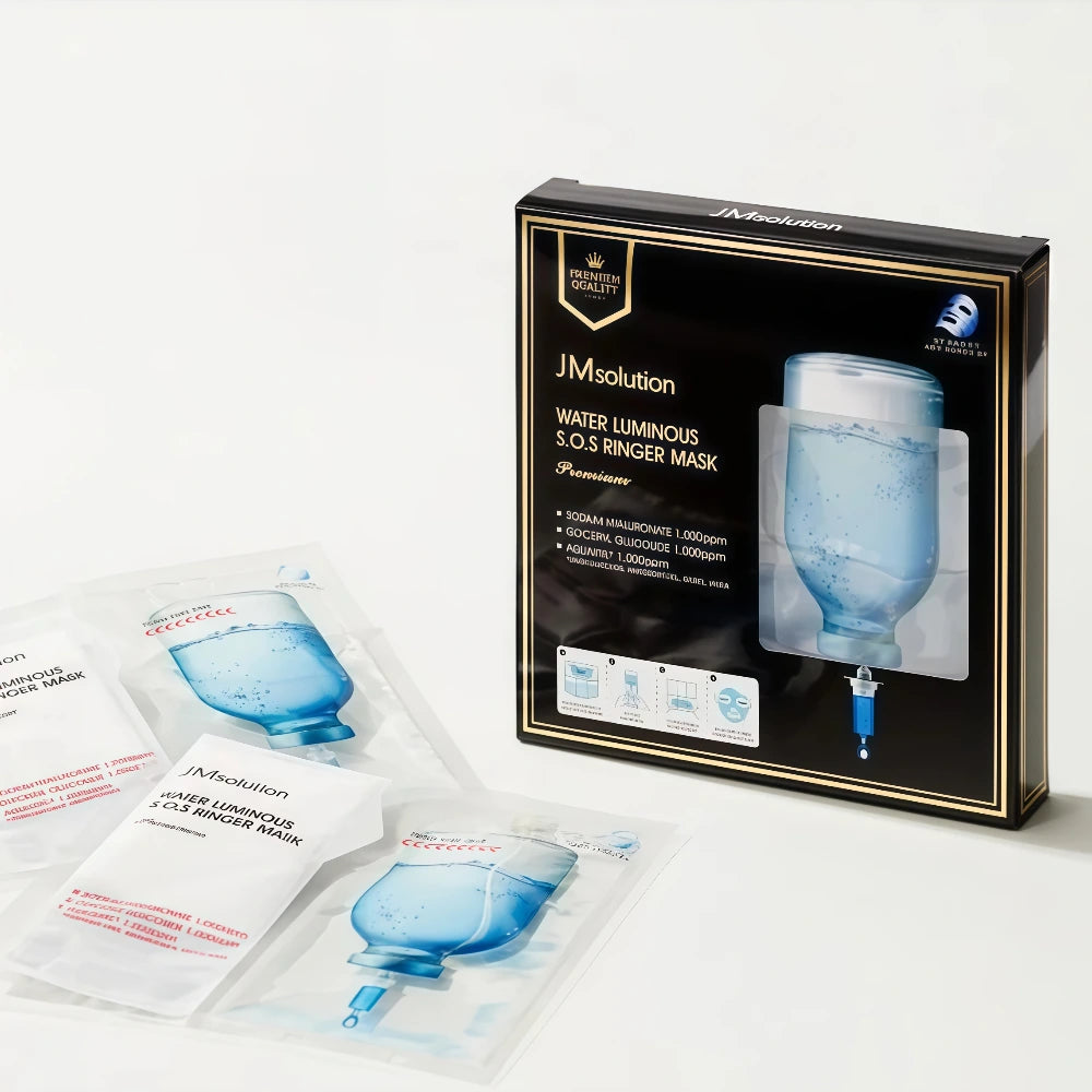 Masque lumineux SOS à l'eau JM SOLUTION Premium 5 pièces 