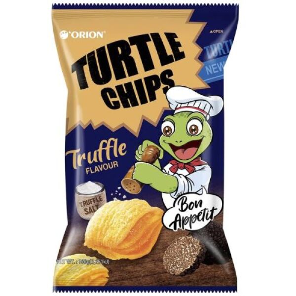 Orion Kkobuk Turtle Chips Truffle Salt Flavor 160g