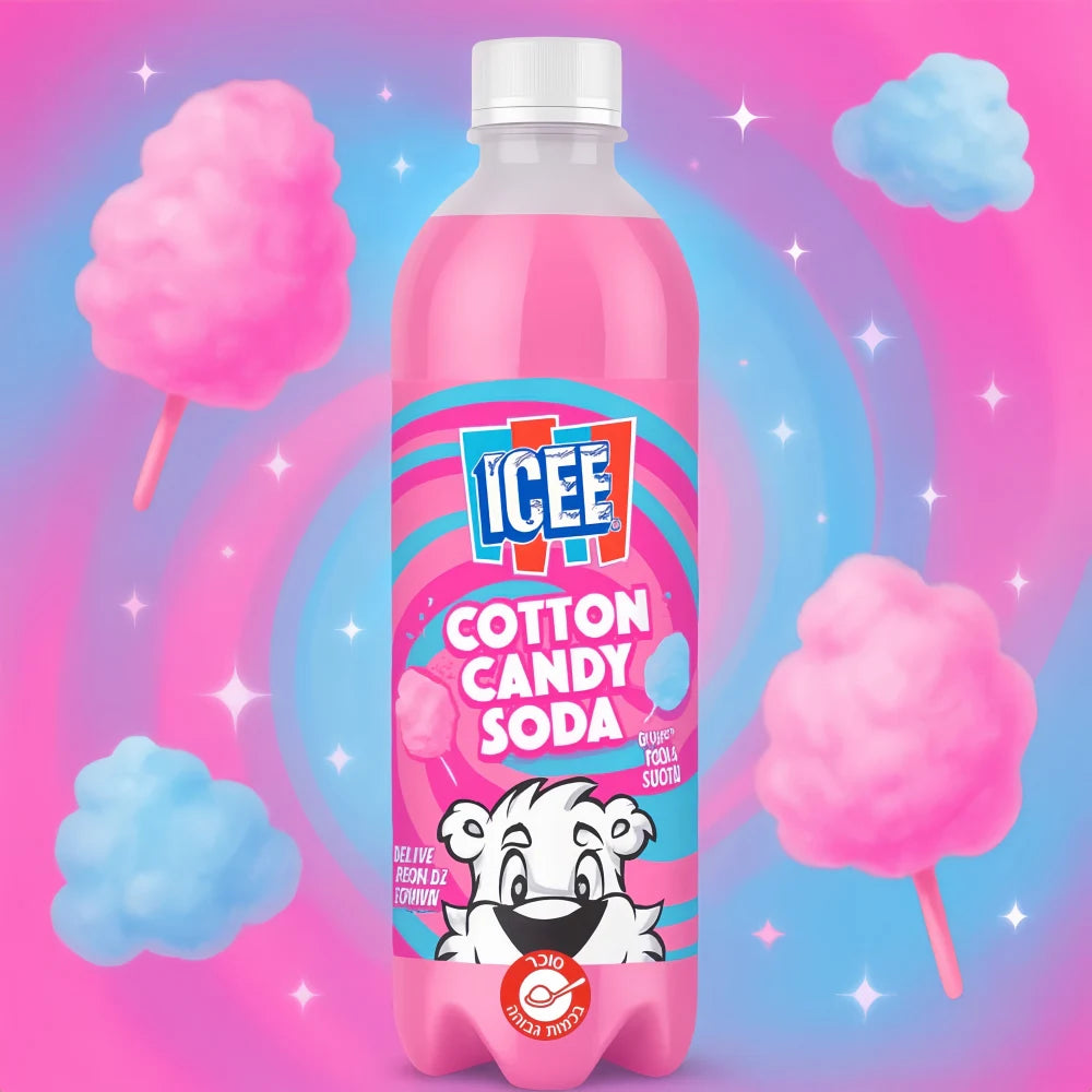 Icee Cotton Candy Soda 500ml