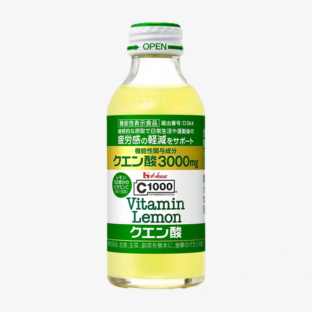 HOUSE C1000 Vitamin Lemon Drink Citric Acid 140ml