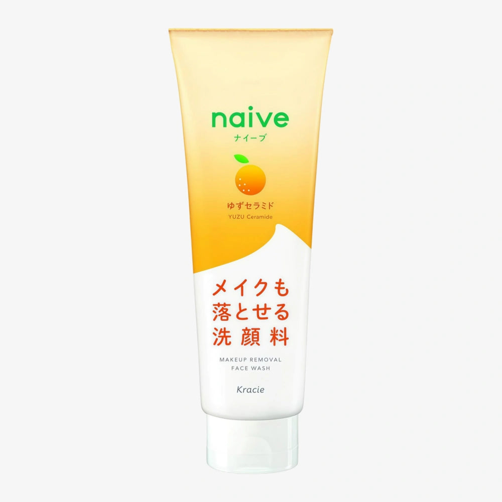 KRACIE Naive Makeup Remover Facial Cleansing Foam Yuzu Ceramide 200g
