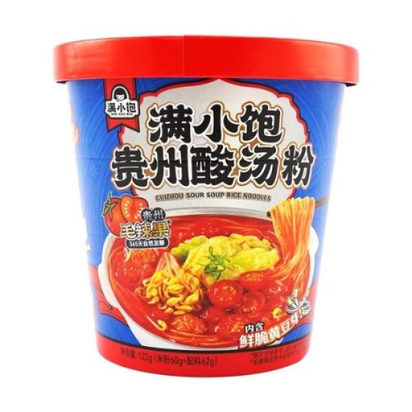 Man Xiao Bao Guizhou Sour Soup Rice Noodles 122g