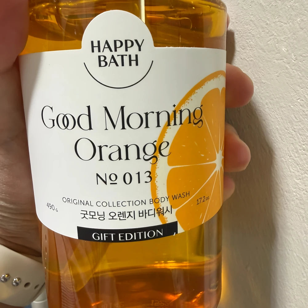HAPPY BATH Good Morning Orange Body Wash 490ml