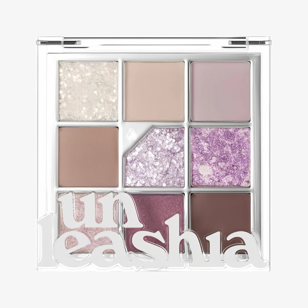 unleashia Glitterpedia Eye Palette No.4 All of Lavender Fog