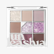 Palette pour les yeux Glitterpedia n°4 d'Unleashia, teinte Lavande Brume