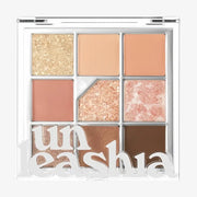 Palette pour les yeux Glitterpedia n°3 de Unleashia, teinte Coralpink